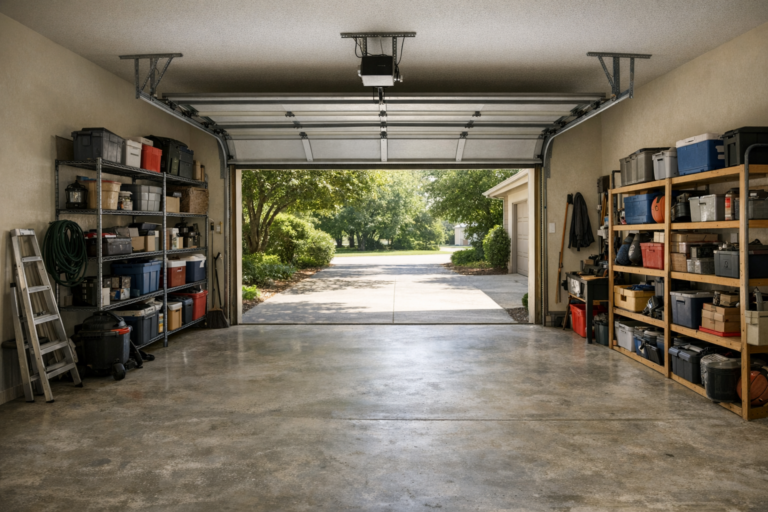 Pulizia garage con sgombero Treviso